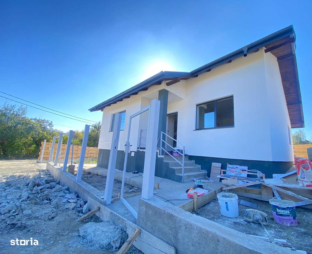 Casa 3 camere Tomesti Iasi, BECI, CANALIZARE! 484 mp teren - Imagine principală: 1/4