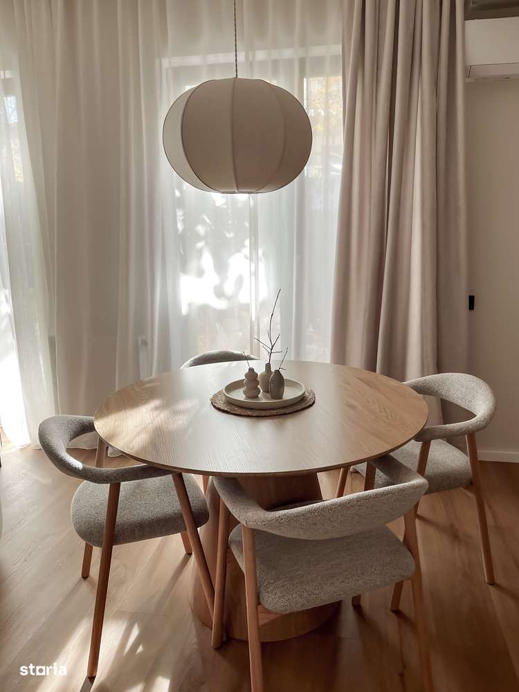 Vânzare apartament duplex în Băneasa, stil Japandi, cu grădină proprie - Imagine principală: 4/16