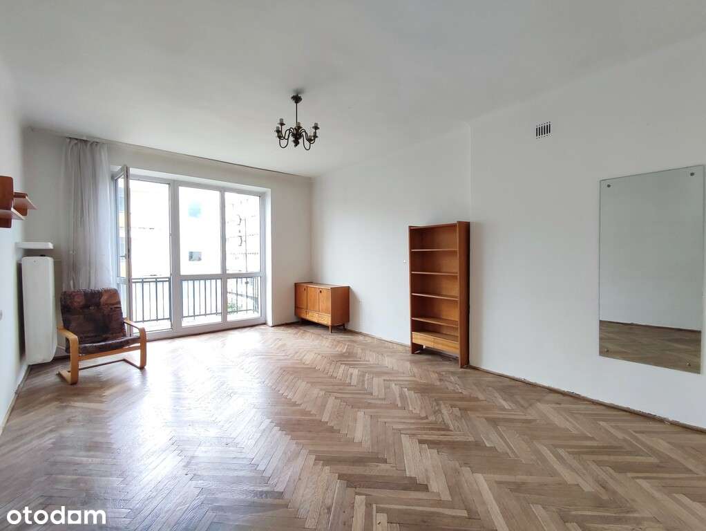 Przestronna kawalerka | balkon | Saska Kępa - Pełny obrazek: 2/9