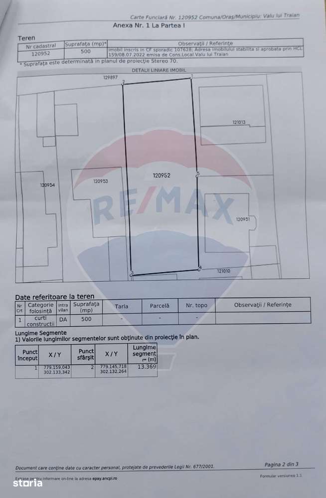 Teren de vanzare 500 mp - Valul lui Traian-2