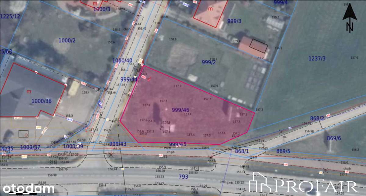 Działka mieszkaniowo-usługowa przy głównej drodze!-3