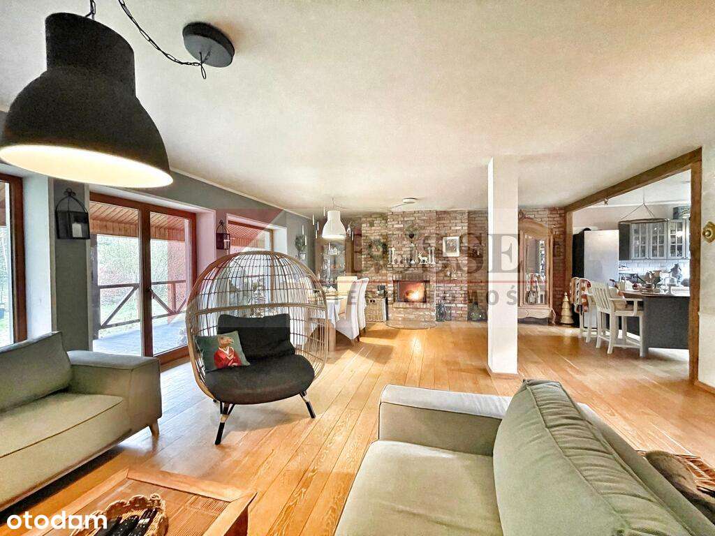 STYLOWY DOM! - Piękny!!! Duża działka! Przy lesie!-0