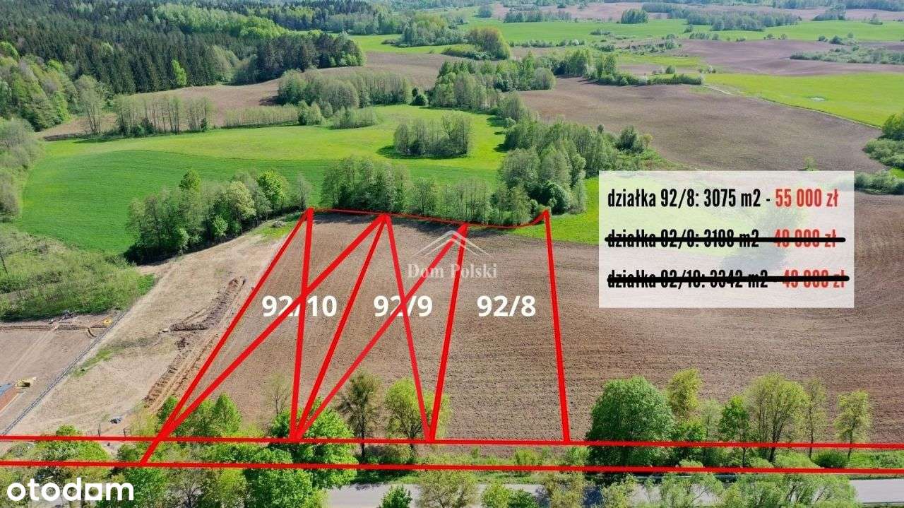 Ładne działki rolno-budowlane na Mazurach - Barany - Pełny obrazek: 2/11