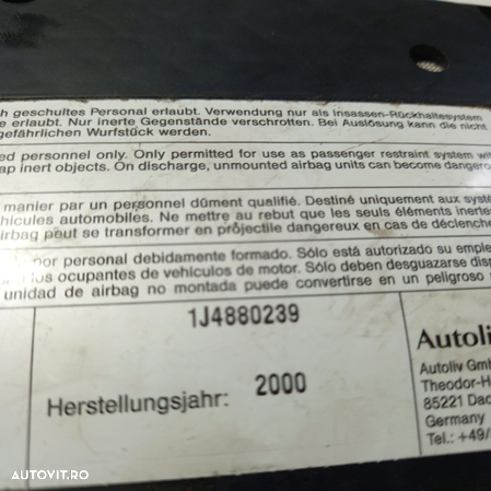 Airbag Scaun Stanga Volkswagen Bora 1998 - 2005 Cod 1J4880239 [1205] - 3