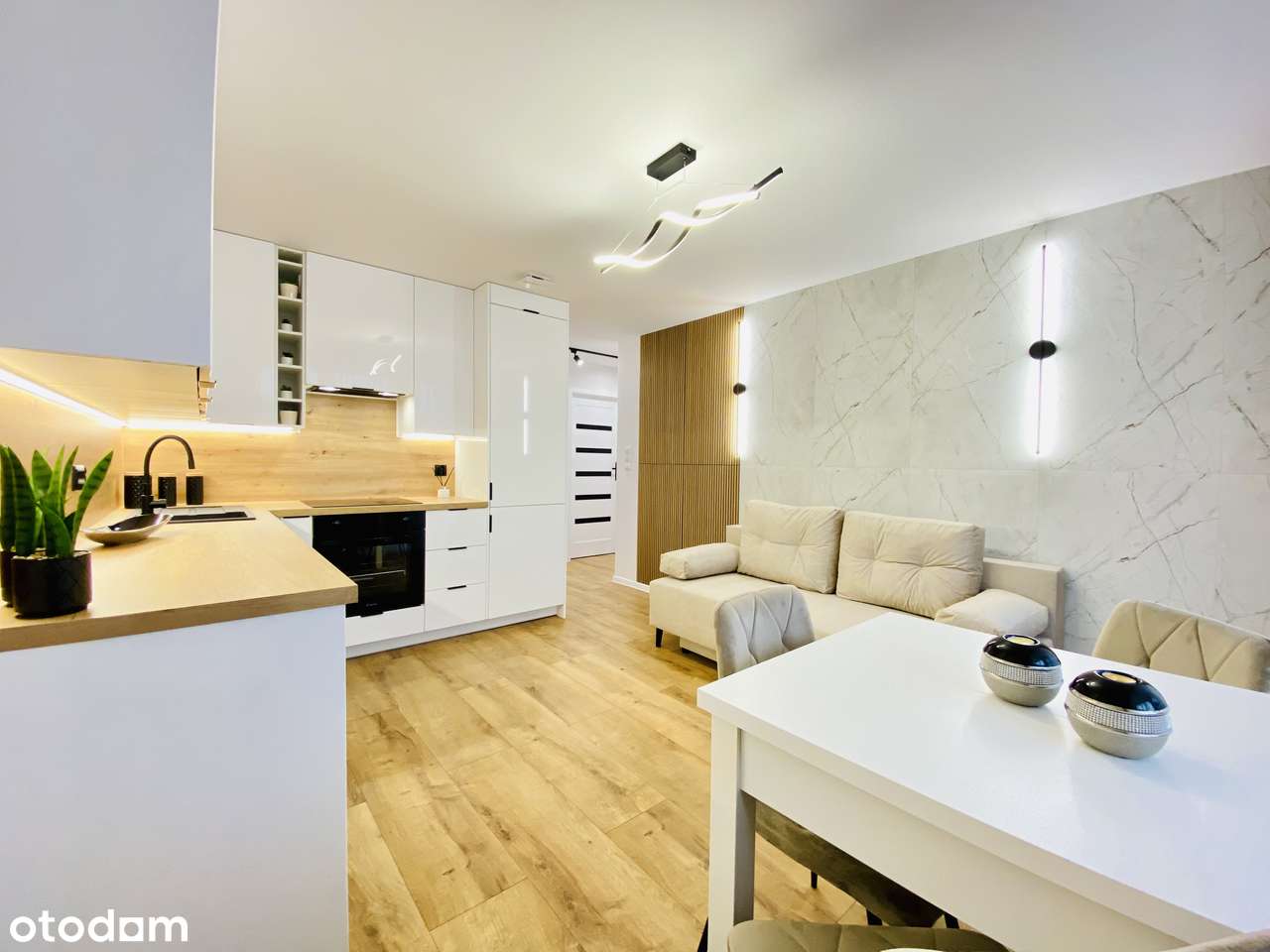 Świeżo wyremontowane mieszkanie 3-pokojowe na osiedlu Chrobry - Pełny obrazek: 4/9