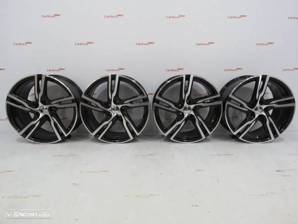 Jantes Volvo Look R Design 18 x 8 et48 5x108 Preto e polido - 1