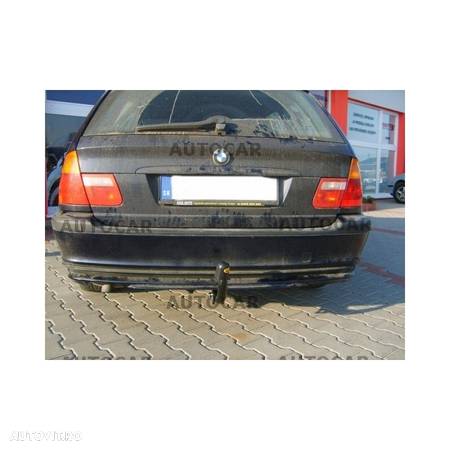 Carlig de remorcare pentru BMW seria 3 - 4usi, Coupe, Combi, 4x4, (E 46) - sistem semidemontabil din 1998/04 pana 2005 - 12