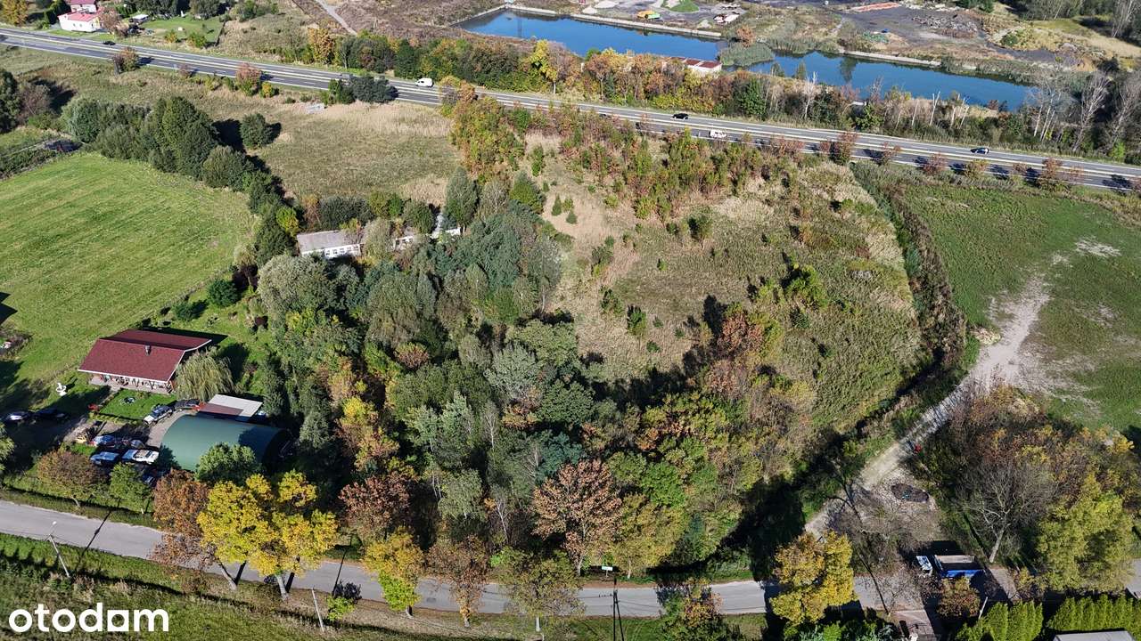 Działka Usługowa Mieszkaniowa 1.7ha w Sarnowie (gm. Psary) przy S86-8