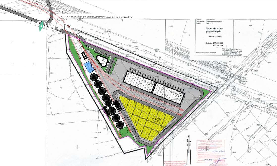 Działka 3,88 HA przy stacji Lhs Wola Baranowska - Pełny obrazek: 5/6