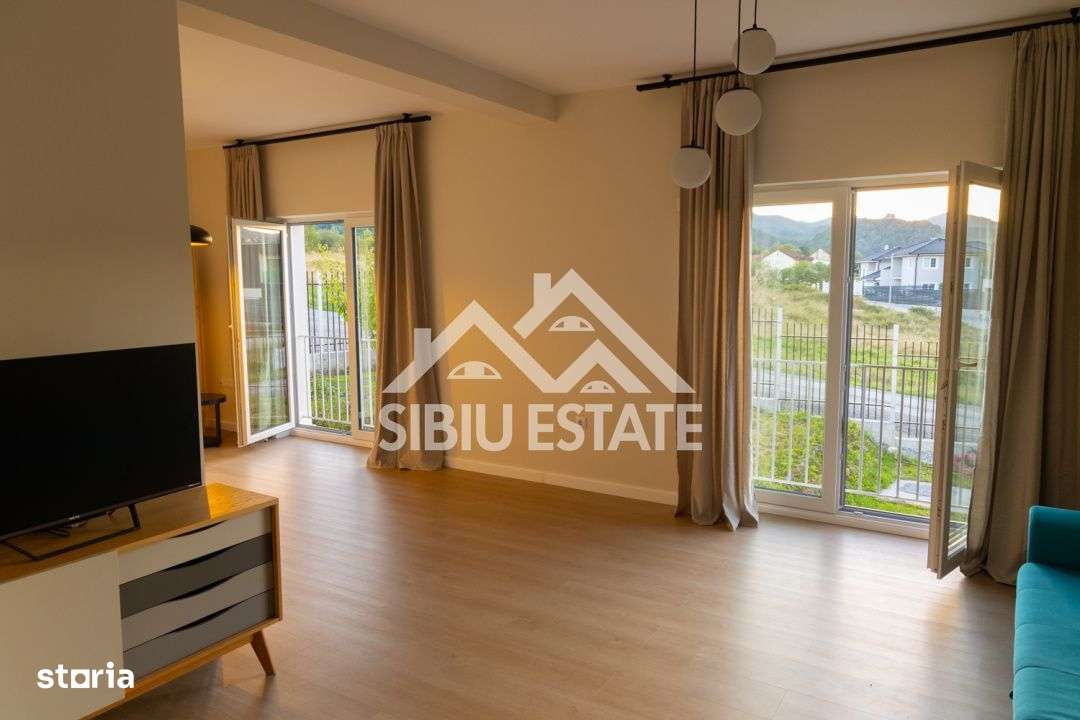 Casa individuala de inchiriat , moderna, prima inchiriere, - Cisnadioa - Imagine principală: 2/15