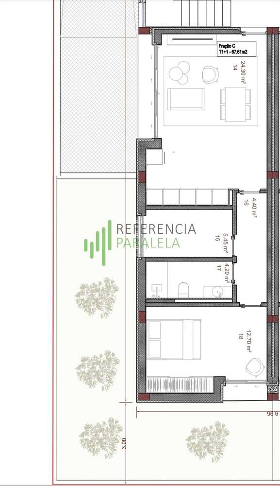 Apartamento T2 novo com logradouro e garagem – Forjães, Esposende-20