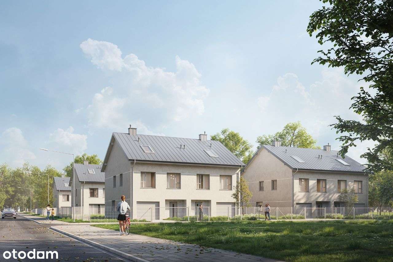 Ostatnie 2 domy przy Rezerwacie Przyrody. Rekuperacja, pompa ciepła.-5