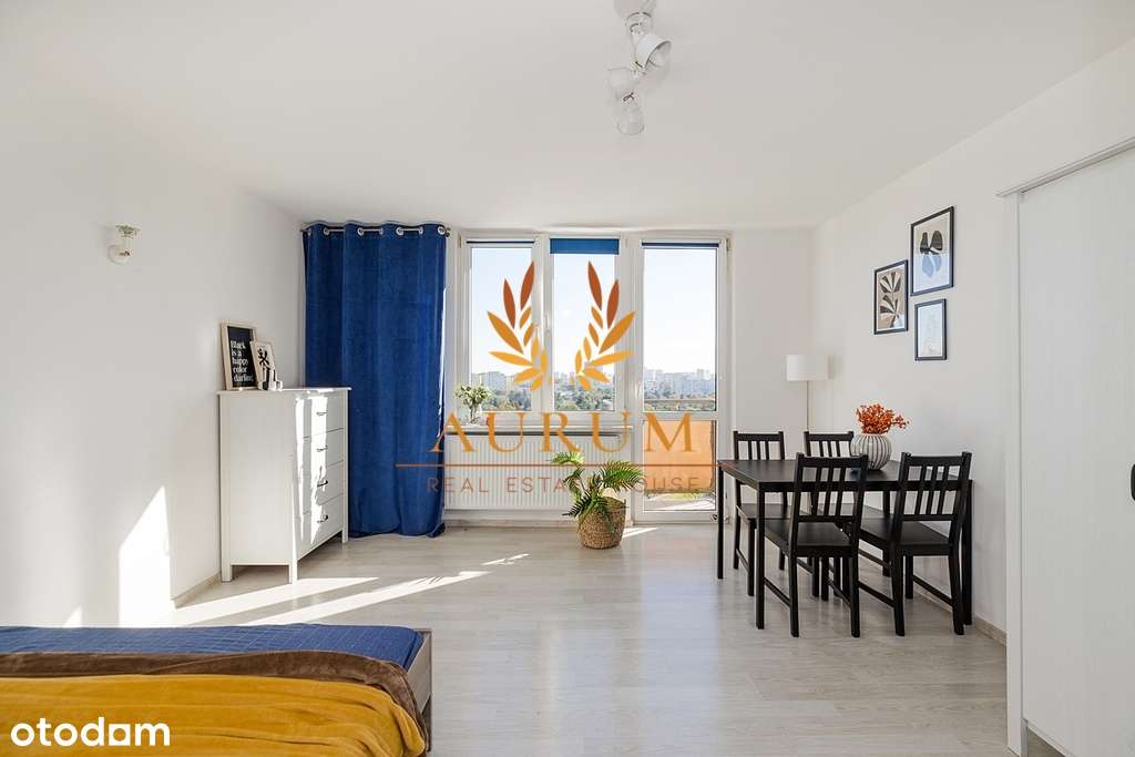 Kawalerka na Saskiej Kępie z piękna panoramą-2