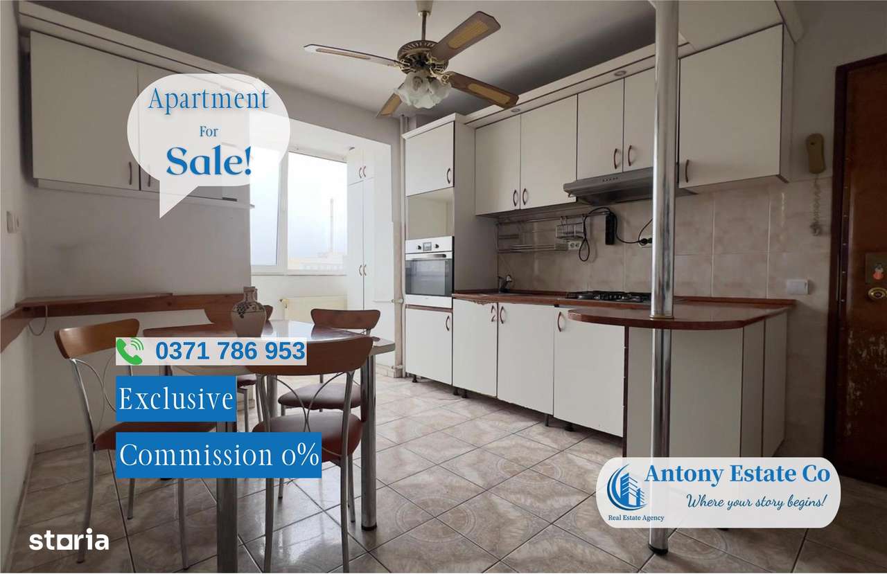 Apartament de vanzare, tip A, 3 camere semidecomandat, Central-Oradea-0