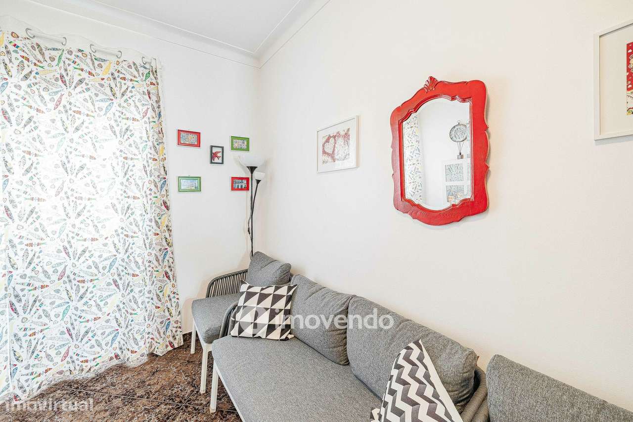 Apartamento T3 mobilado e com cozinha equipada, em Cacilhas - Grande imagem: 4/37