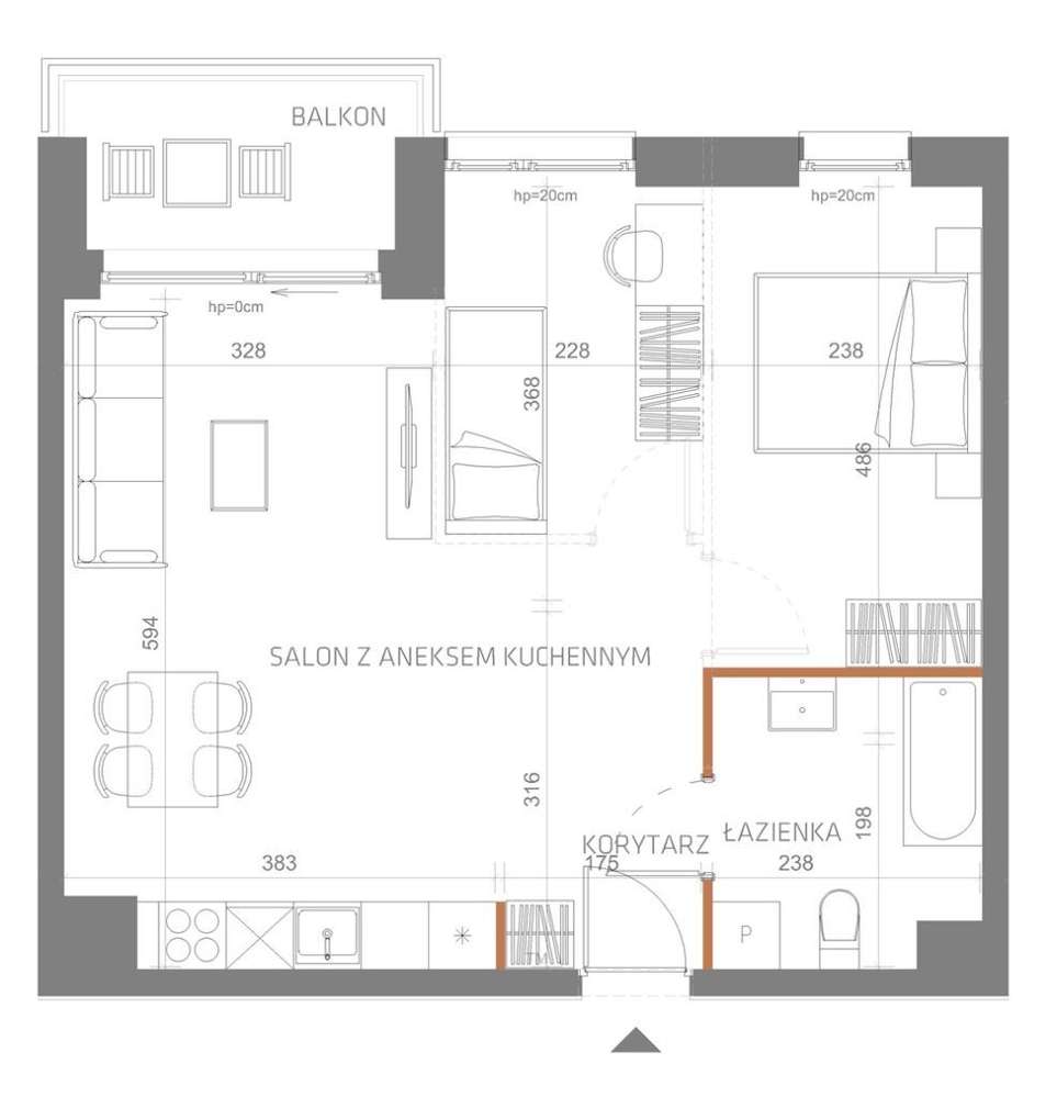 InCity - Apartament 40/M3 - Pełny obrazek: 2/20