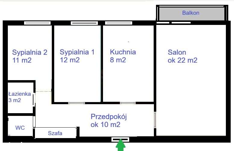Piotrkowska - 3 pokoje z balkonem w sercu Łodzi!-13