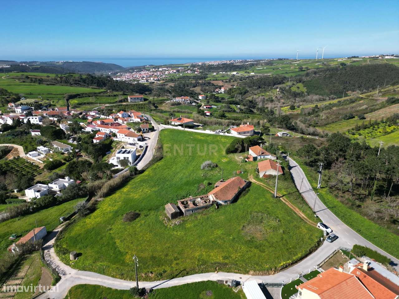 Terreno Exclusivo - Vista de oceano e campo a poucos Km da Ericeira-2