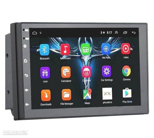 AUTO RADIO 2DIN 7 TÁCTIL ANDROID 11.0 GPS BLUETOOTH USB SD - 1