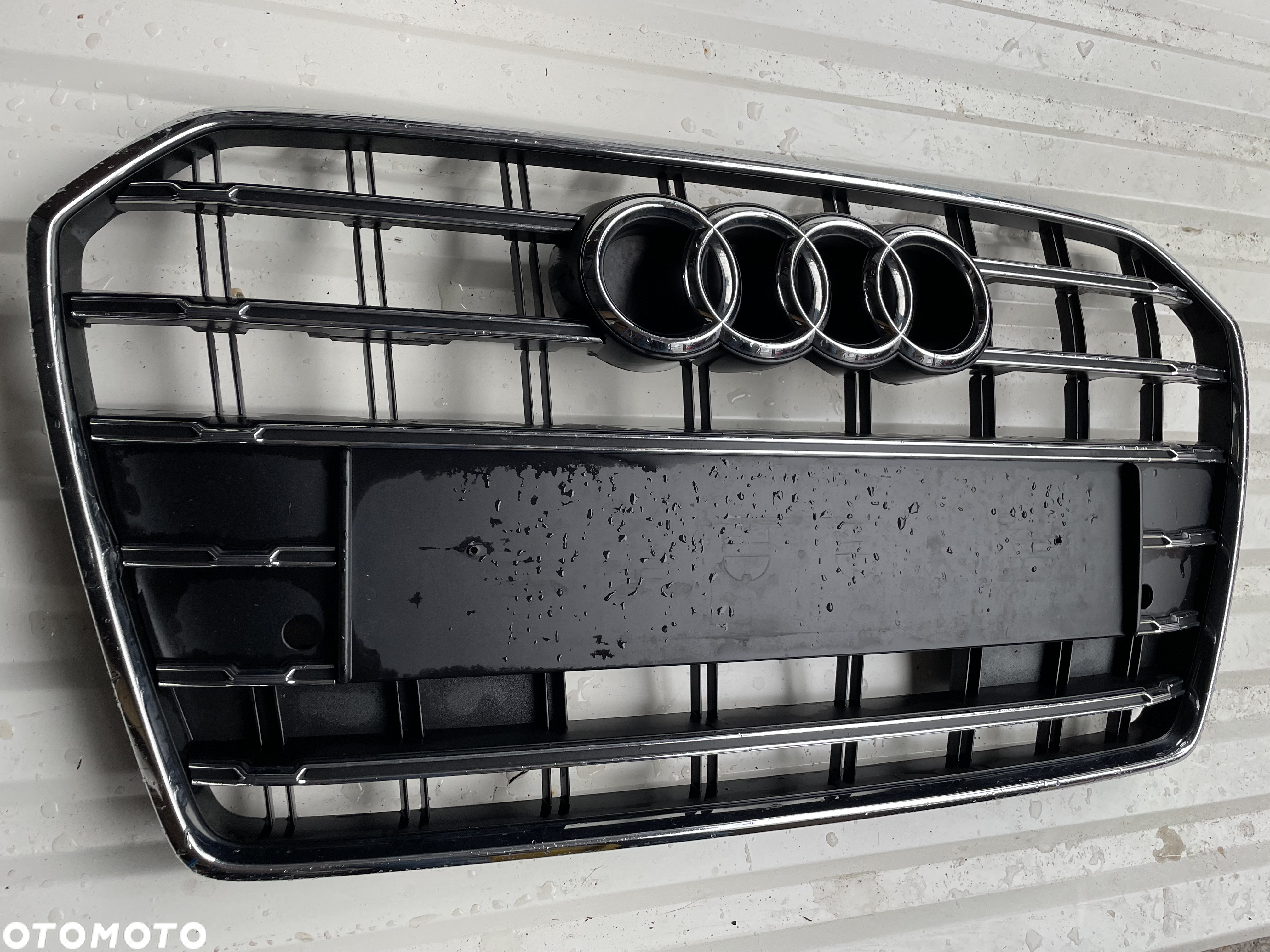 ATRAPA PRZÓD GRILL AUDI A6 C7 4G0 COMPETITION S6 SHADOW CHROM 4G0853653T - 2