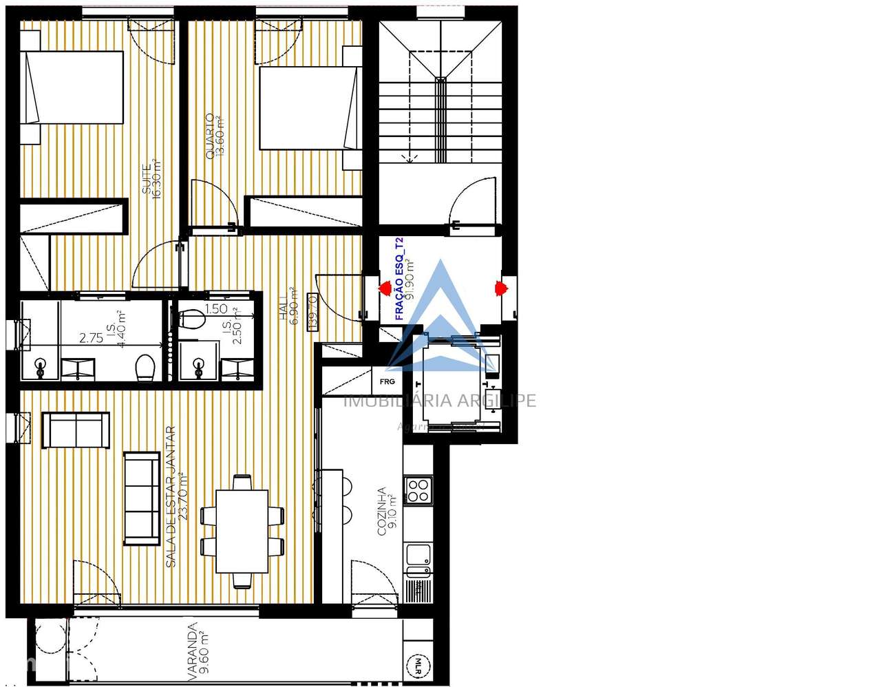 Apartamento T2 - Urbanização Casal Monteiro - Pombal-28