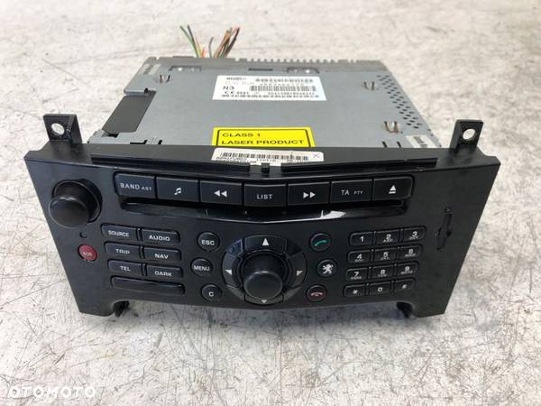 RADIO CD NAWIGACJA PEUGEOT 607 LIFT 96649661XS - 2