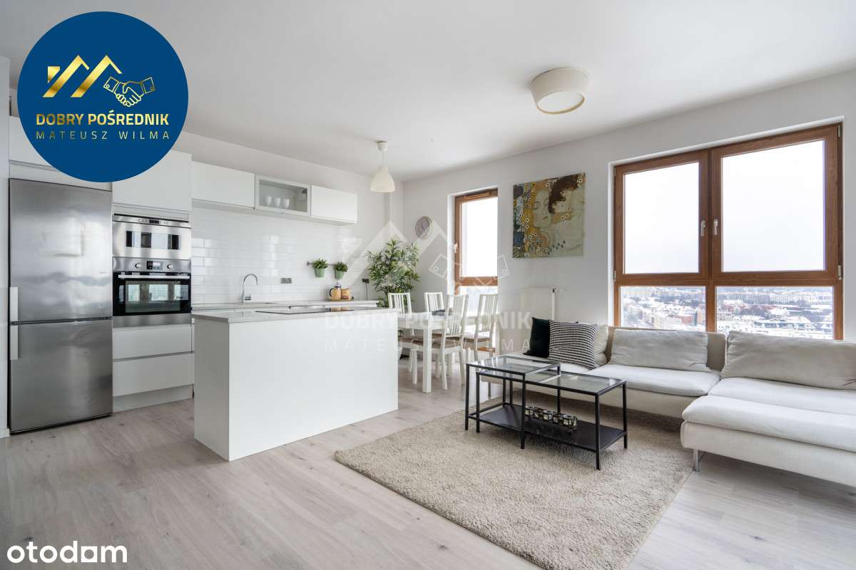 Widok na zatokę 14 piętro Apartament QuattroTowers - Pełny obrazek: 5/18