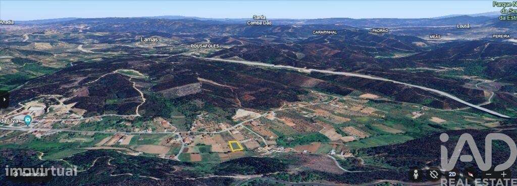 Terreno Agrícola em Podentes de 1117,00 m2 - Grande imagem: 4/11