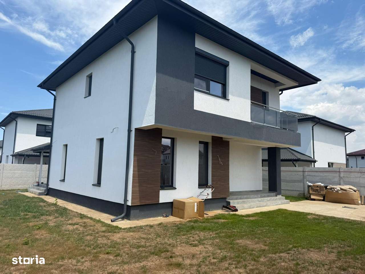 Casa individuala P+1E ~ 5 camere 3 bai + dressing ~ teren 407mp-2
