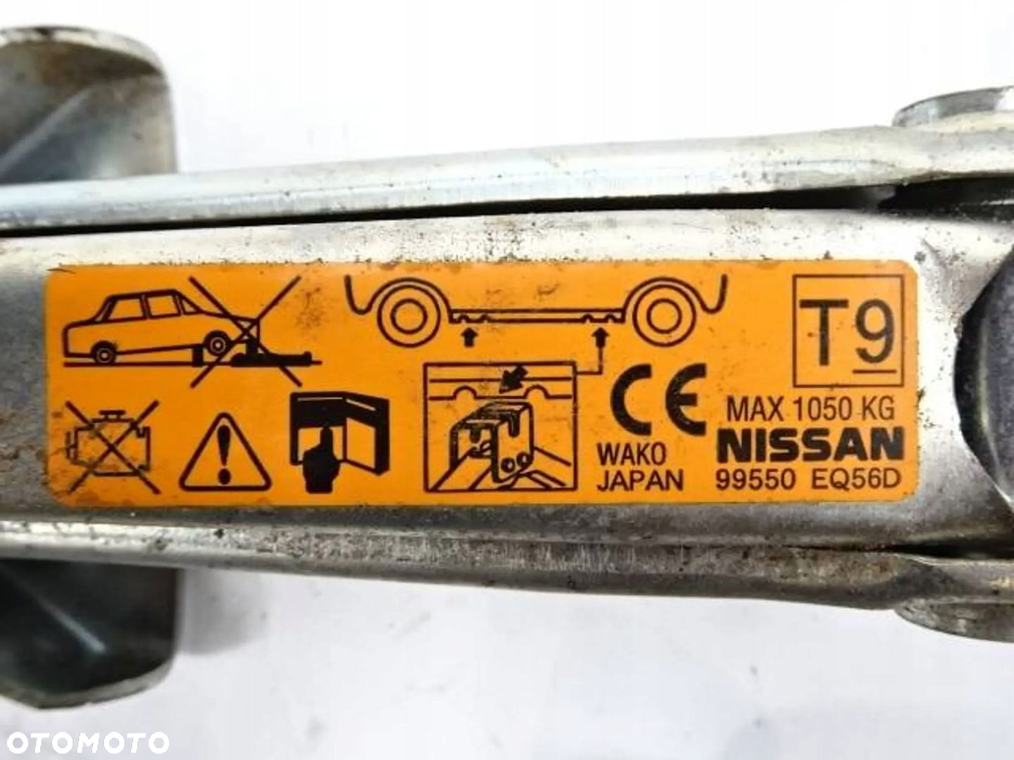 Lewarek klucz wkrętka Nissan X-Trail T31 - 3