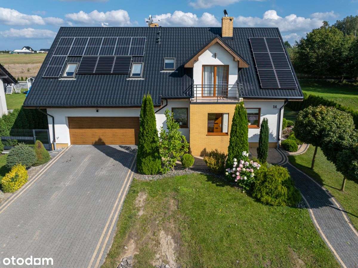 Dom ekologiczny i ekonomiczny, pompa ciepła, garaż-19