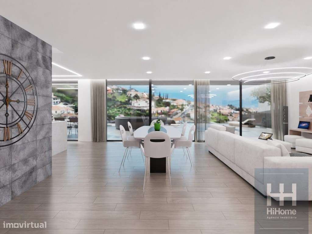 Moradia T3 de Luxo com Vista Mar Definitiva - Funchal - Grande imagem: 2/43