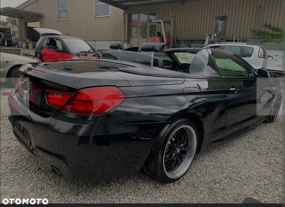 BMW 6 F13 cabrio kabrio dach miękki kolor czarny ładny - 1