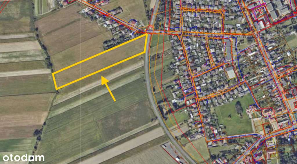 Działka z potencjałem przy głównej drodze - Pełny obrazek: 3/8