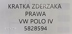 NOWA KRATKA ZDERZAKA PRAWY PRZÓD VW POLO - 5828594 - 5