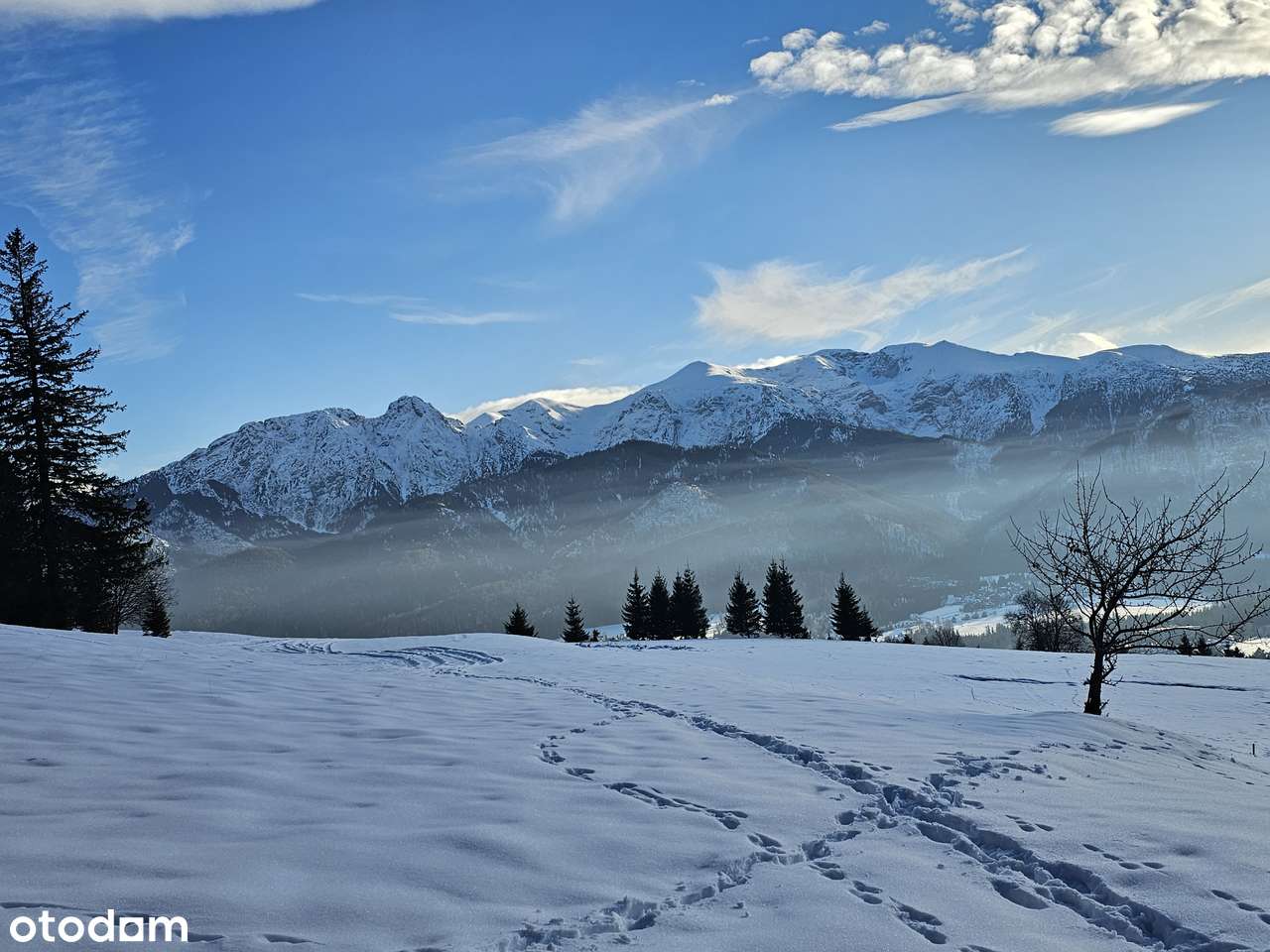 OKAZJA! Działka z PANORAMĄ TATR w Kościelisku na BUTOROWYM WIERCHU - Pełny obrazek: 1/9
