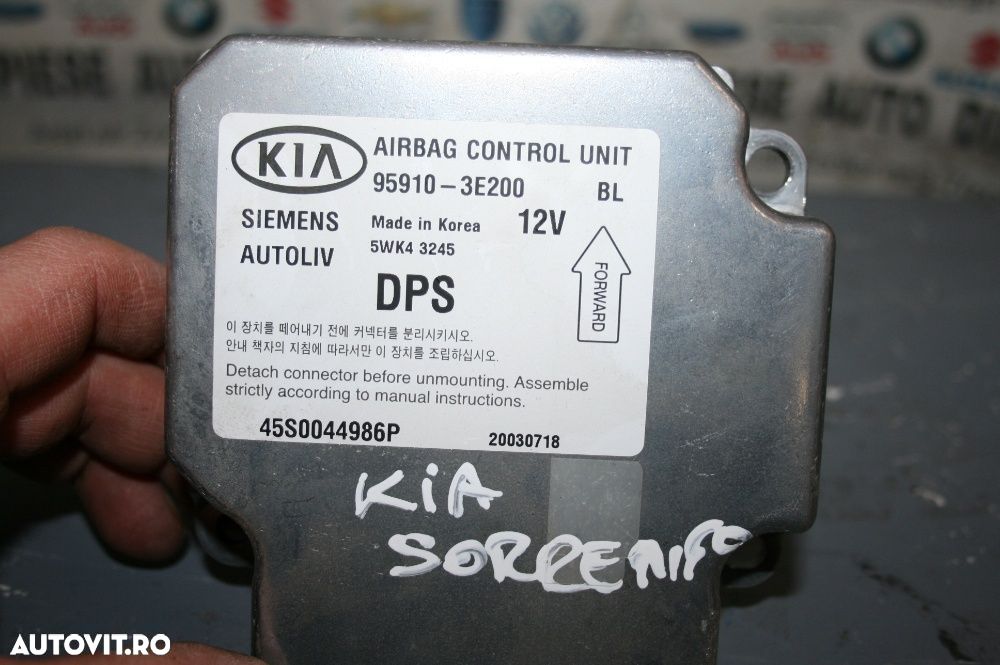 Modul Calculator Airbag Kia Sorento 2002-2009 Dezmembrez Kia Sorento - 1