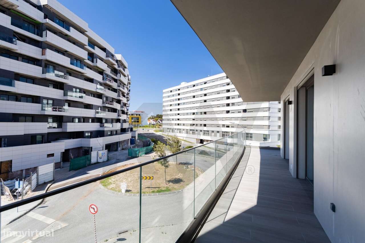 Exclusivo T3 Novo com Varandas de 51m2 | 2 Lugares de Garagem e Arreca-18