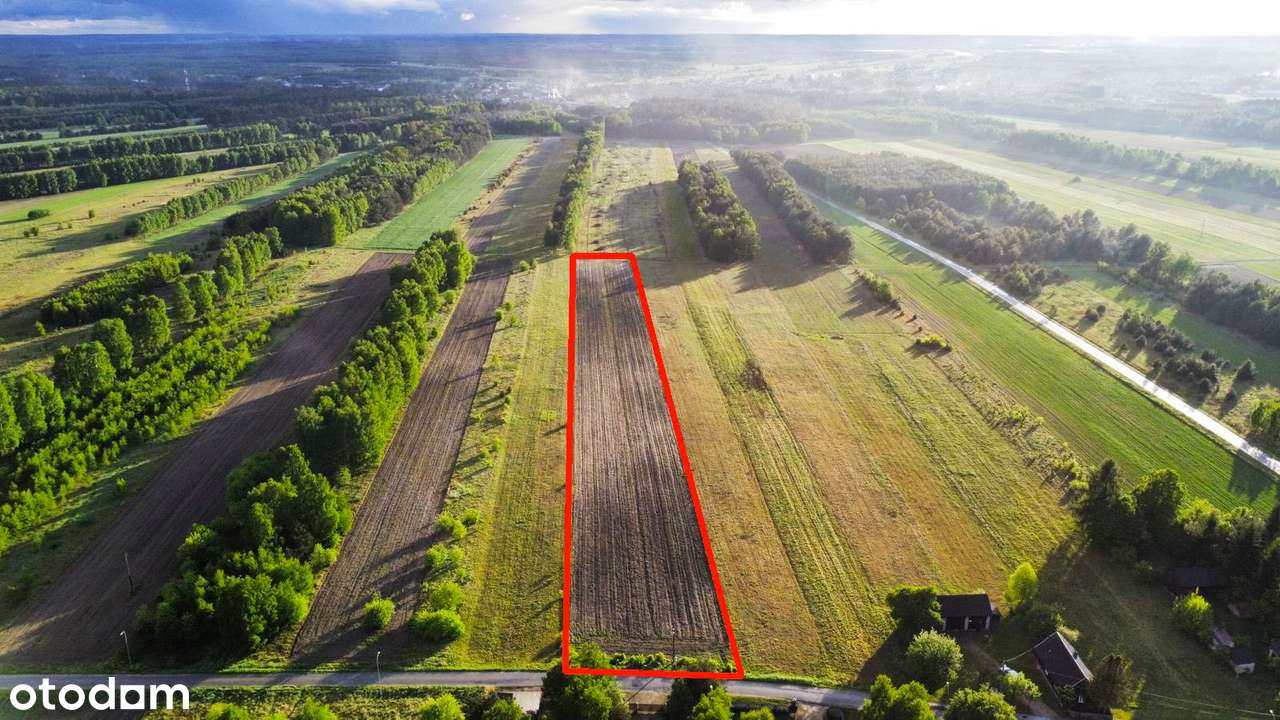 Z opcją podziału. Piękna! W ślepej uliczce! Objęta MPZP! BUDOWLANA !!-3