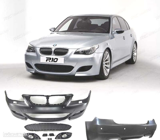 KIT PARA-CHOQUES LOOK M5 PARA BMW E60 03-07 COM PDC - 1