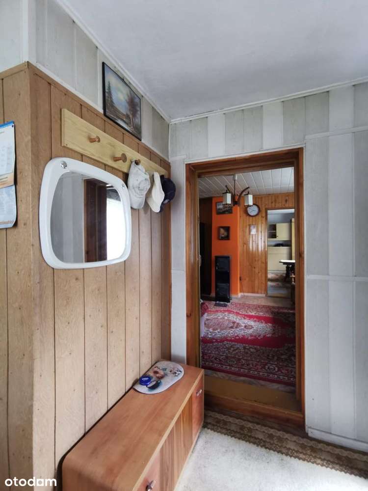 Mały domek murowany z dużą działką, lasy, rzeczka-4