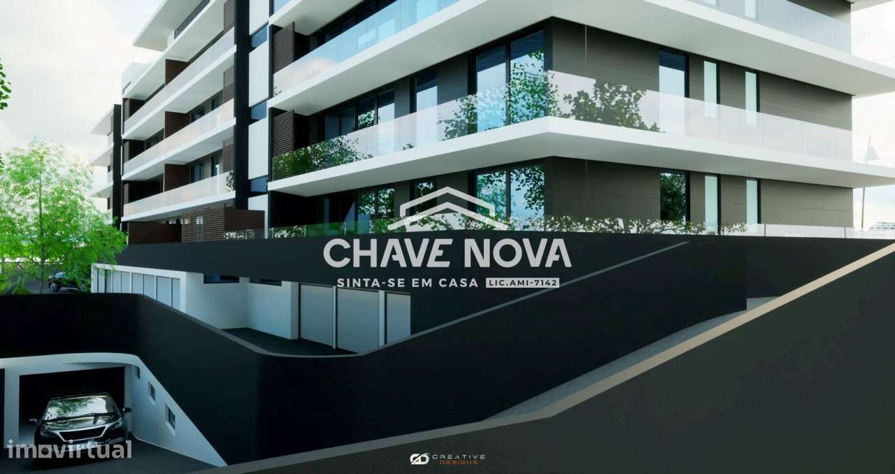 T3 Novo c/ 2 Lugares de Garagem no Empreendimento LUX FEIRA - Grande imagem: 3/24