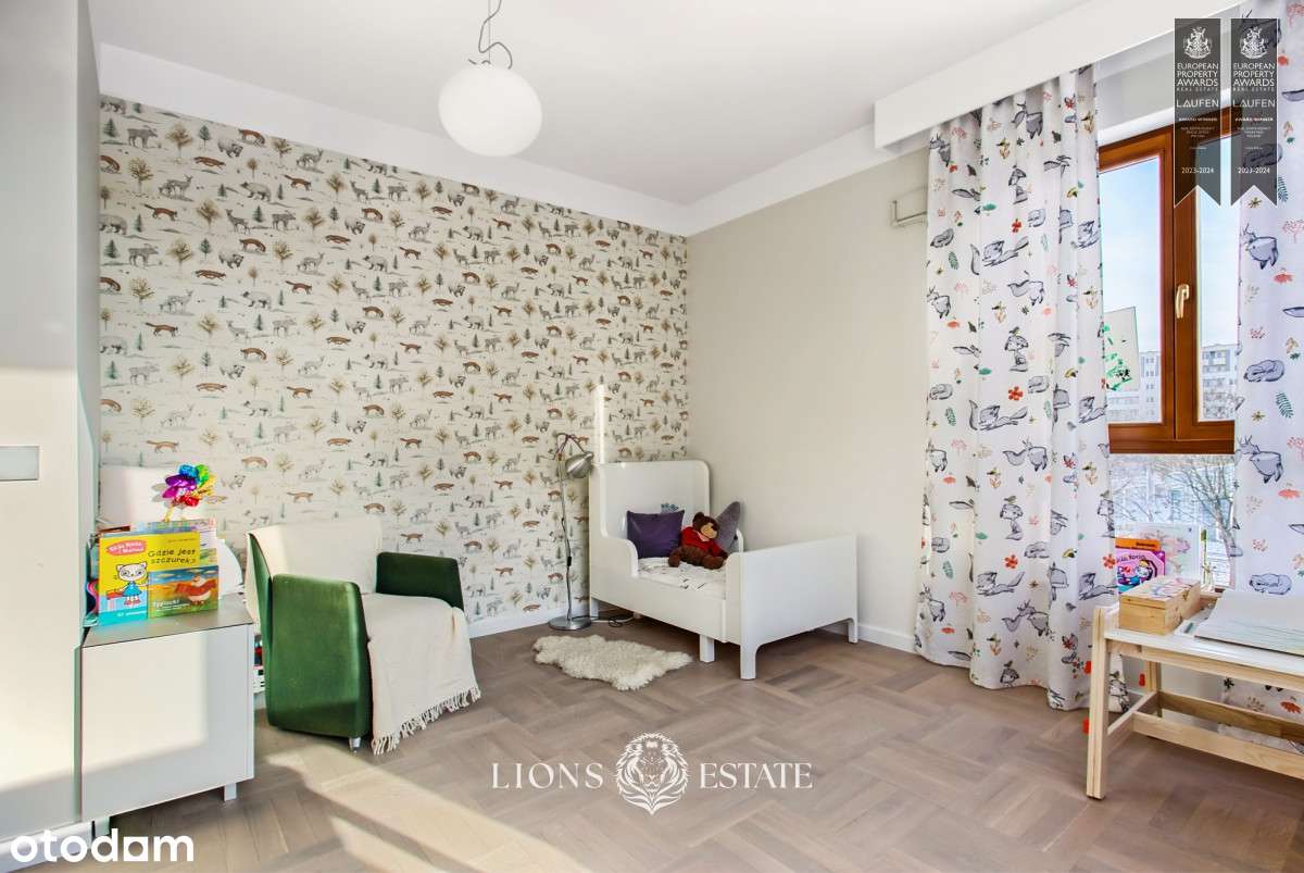 Słoneczny apartament 97 m2 na Żoliborzu - Pełny obrazek: 4/9