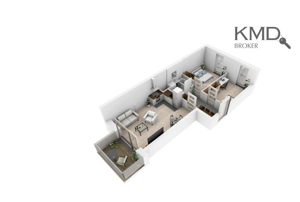 3- pokojowe mieszkanie w nowej inwestycji Lublin-0