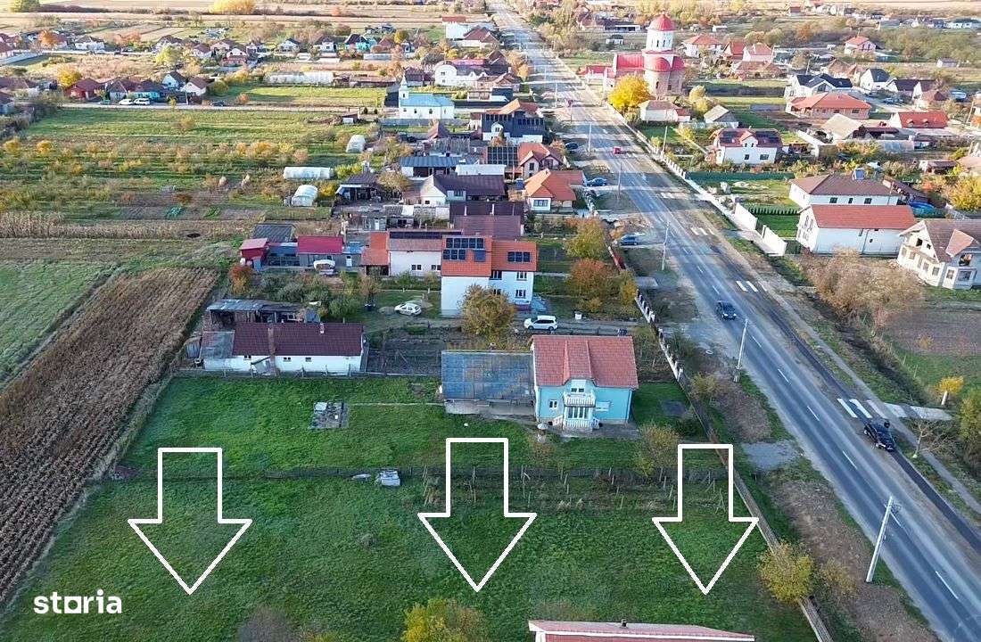 !NOU!Teren Intravilan 5km> Satu Mare/Strada Principala-4