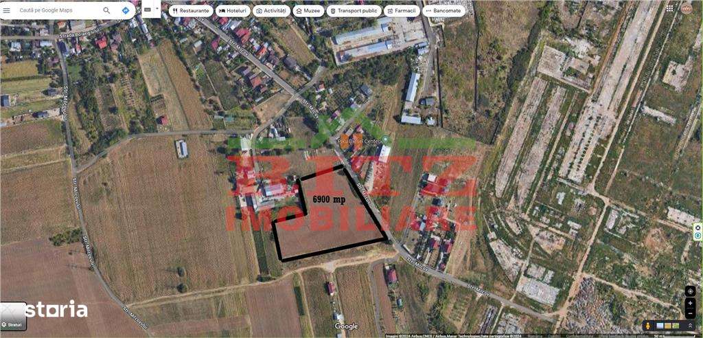 Teren intravilan 6900 mp D=65 ml, pretabil cartier rezidential ! - Imagine principală: 5/6