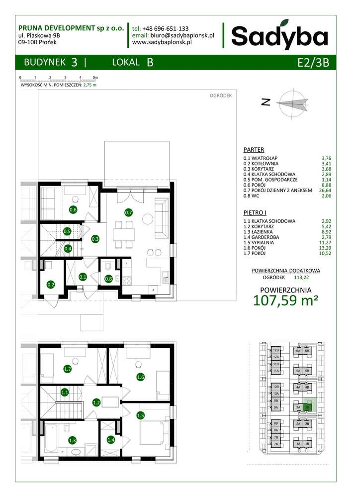 Osiedle Sadyba | dom 5-pok. | E2/3B - Pełny obrazek: 2/9