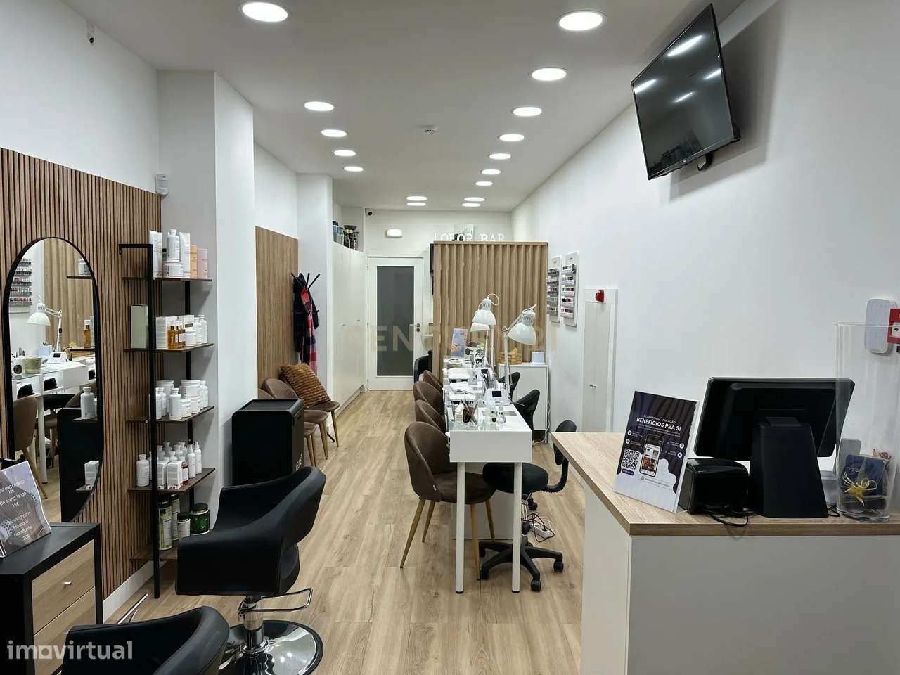 Trespasse de Salão de Cabeleireiro e Estética – Localização Premium no-7