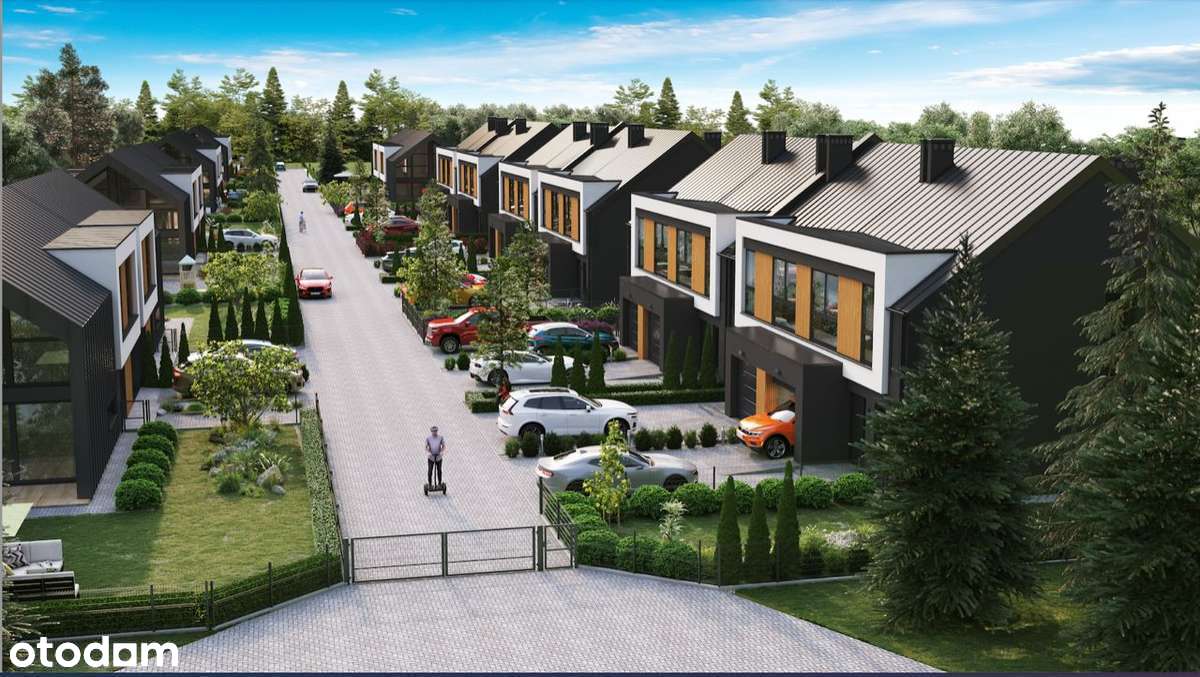 Nowoczesne domy w Żółwinie ( Podkowa Leśna ) ul.Graniczna - Pełny obrazek: 4/20