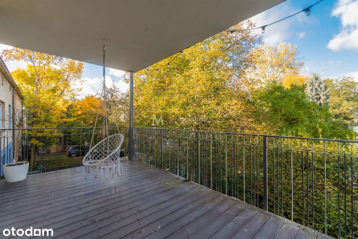 Penthouse z dużym tarasem - stara Saska Kępa!-13